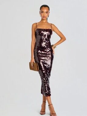 NWT RETROFETE PORT ALANA SEQUIN DRESS